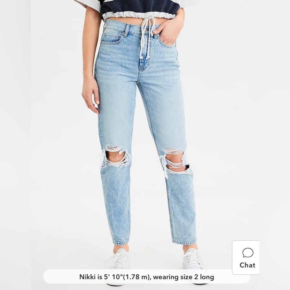 American Eagle Mom Jeans - size 00